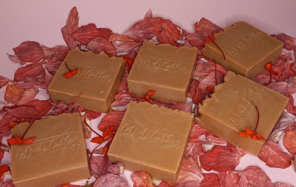 Hibiscus & French Pink Clay Bath Soap