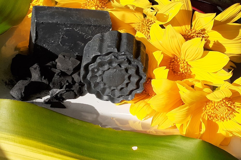 Charcoal Swirl Bath Soap